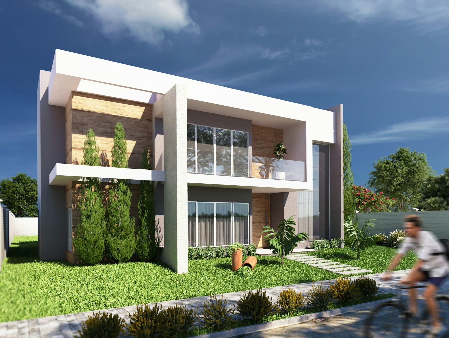 Landscape Arrival Experience residential architecture project